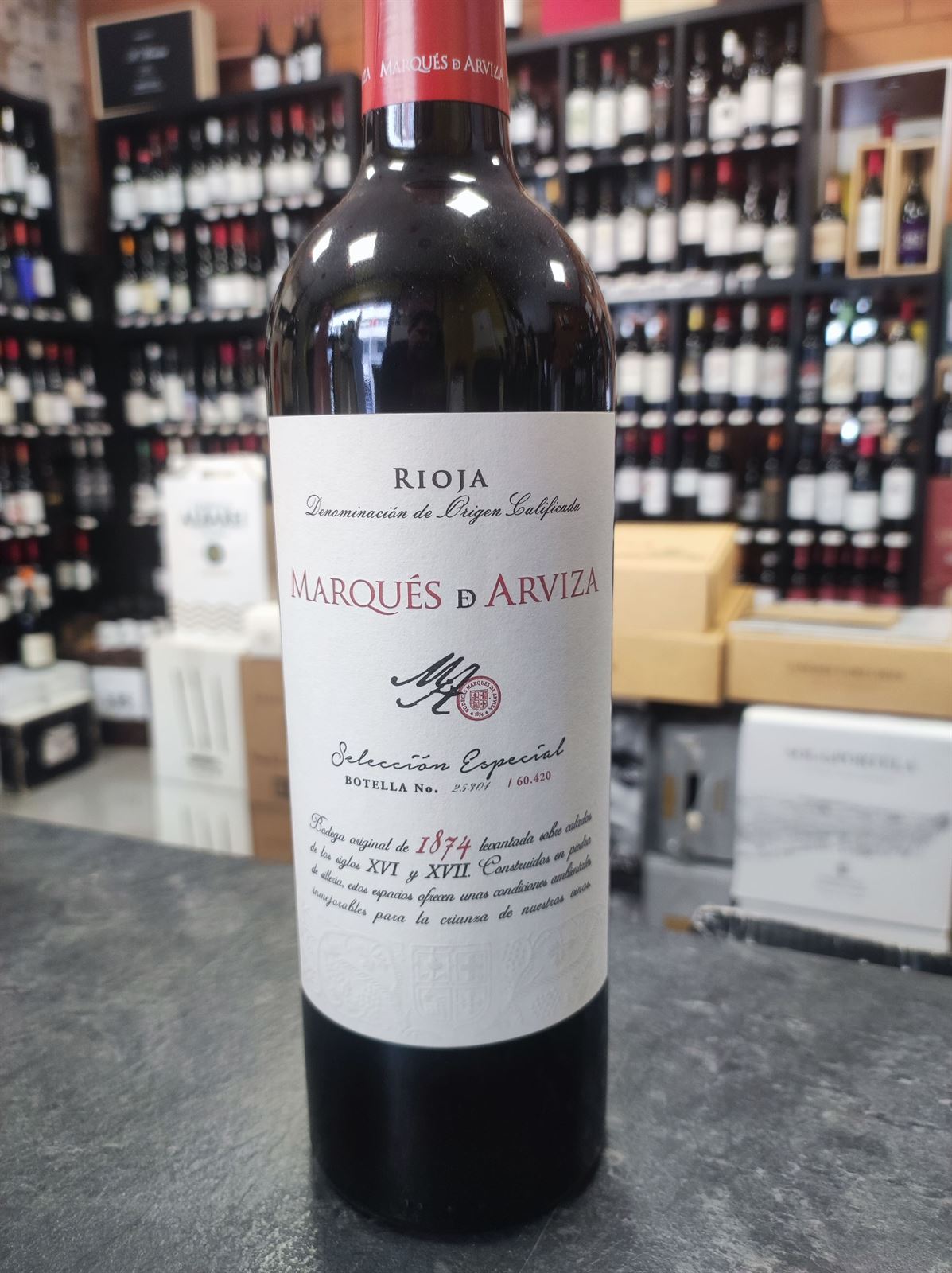 Marques de Arviza D.O. RIOJA - Imagen 1